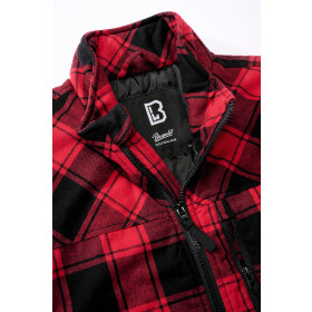 BRANDIT Lumber Vest, red-black