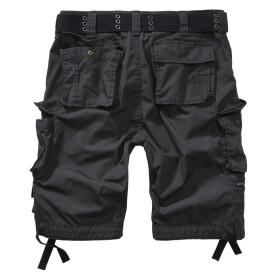 BRANDIT Savage Ripstop Shorts, black