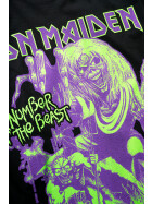 BRANDIT Iron Maiden T-Shirt Number of the Beast, black