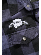 BRANDIT Ozzy Checkshirt Sleeveless, black-grey