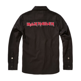 BRANDIT Iron Maiden Luis Vintage Shirt Long Sleeve NOTB...