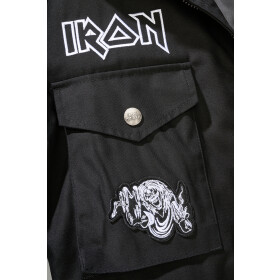 BRANDIT Iron Maiden M-65 Jacket EDDIE, black