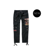 BRANDIT Iron Maiden Pure Vintage Slim Pants NOTB, black