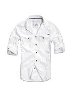 BRANDIT SlimFit Shirt, white