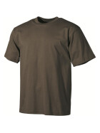 MFH T-Shirt 170g/m&sup2;,halbarm, oliv L