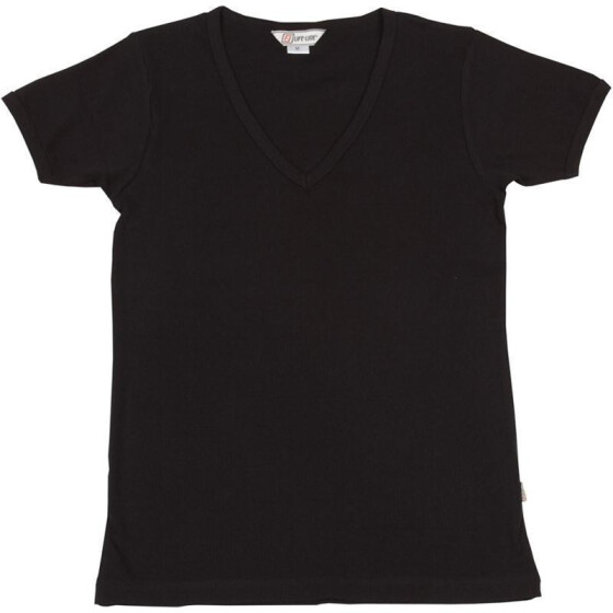 LIFE LINE RIB T-Shirt Sneak, black L