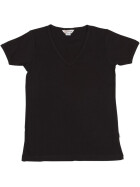 LIFE LINE RIB T-Shirt Sneak, black L