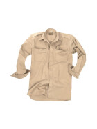 MILTEC Tropenhemd 1/1 Arm cotton, khaki