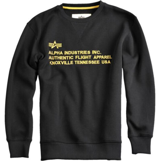 Alpha Industries AFA Crew Neck, black