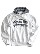 Alpha Industries Application Hoody, white