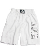 Alpha Industries  Track Shorts, white