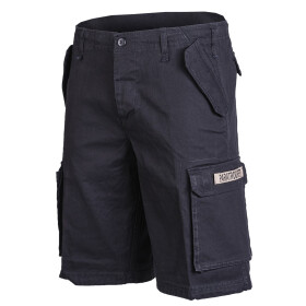 MILTEC Paratrooper Shorts, prewashed, schwarz