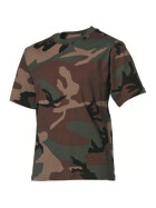 MFH Kinder-T-Shirt, halbarm, 170 g/m&sup2;, woodland