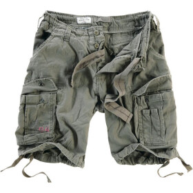 SURPLUS Airborne Vintage Shorts, oliv gewaschen