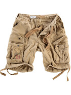 SURPLUS Airborne Vintage Shorts, beige gewaschen