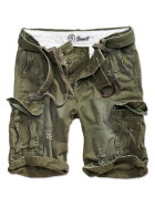 BRANDIT Shell Valley Heavy Vintage Shorts, oliv XL