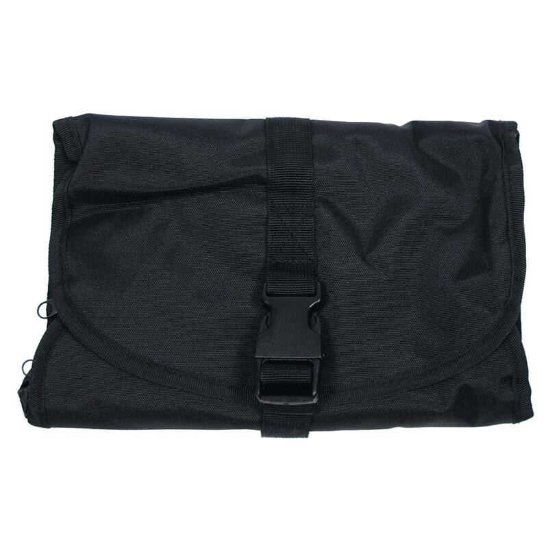 Taschen div schwarz MFH Camping Waschzeugtasche rollbar zum Hängen 