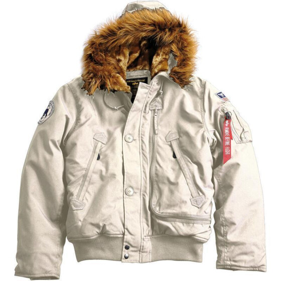 Alpha Industries  Polar Jacket SV, off white