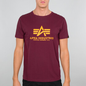 Alpha Industries BASIC T, burgundy