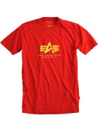 Alpha Industries BASIC T, speed red