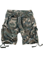 SURPLUS Airborne Vintage Shorts, woodland gewaschen XXL