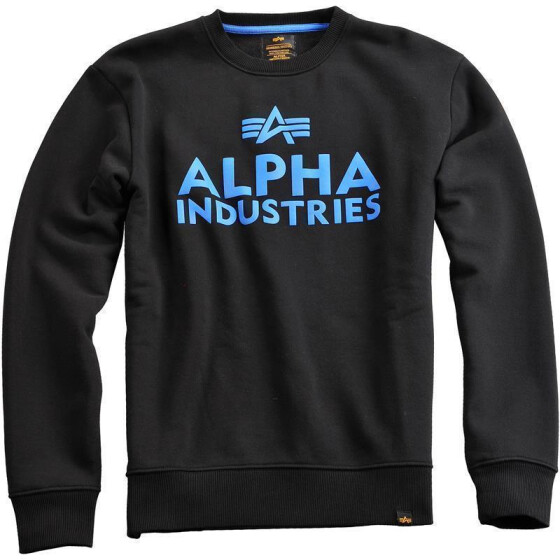 Alpha Industries FOAM PRINT SWEATER, black