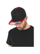 Flexfit 110 Fitted Snapback, blk/red