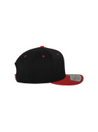 Flexfit 110 Fitted Snapback, blk/red