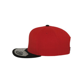 Flexfit 110 Fitted Snapback, red/blk
