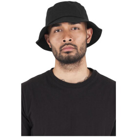 Flexfit Cotton Twill Bucket Hat, black