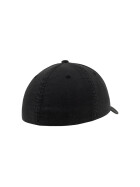 Flexfit Garment Washed Cotton Dad Hat, black