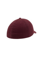 Flexfit Garment Washed Cotton Dad Hat, maroon