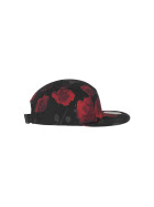 Flexfit Roses Jockey Cap, blk/red