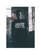 Mister Tee Naughty By Nature Logo Tee, black