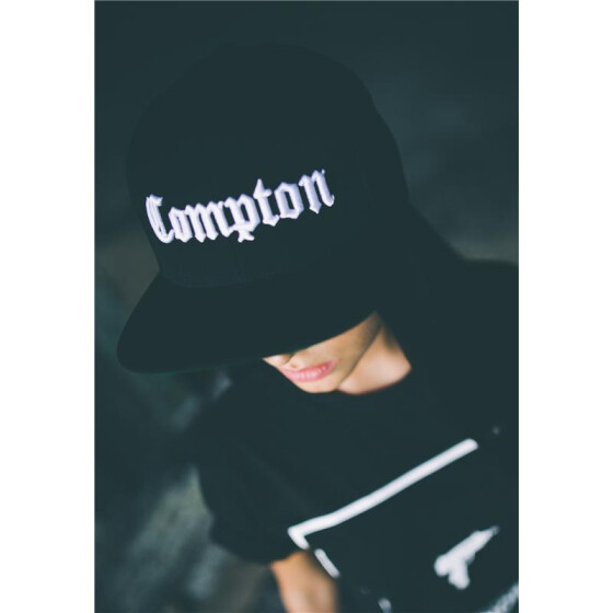 Mister Tee Compton Snapback, black