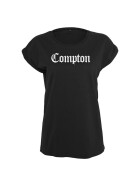 Mister Tee Ladies Compton Tee, black
