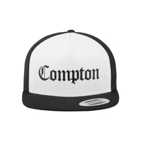 Mister Tee Compton Trucker Cap, blk/wht/blk
