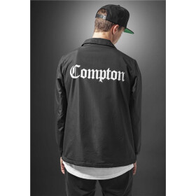 Mister Tee Compton Coach Jacket, black