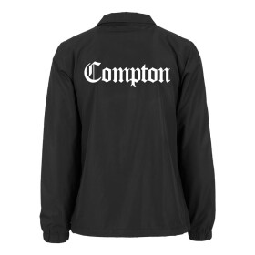 Mister Tee Compton Coach Jacket, black