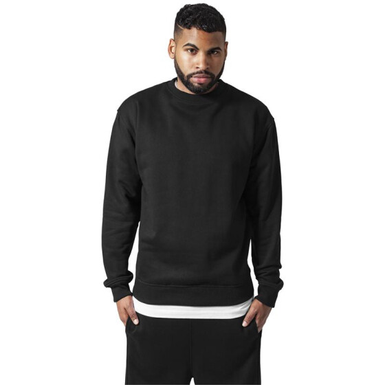 Urban Classics Crewneck Sweatshirt, black