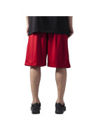 Urban Classics Bball Mesh Shorts, red