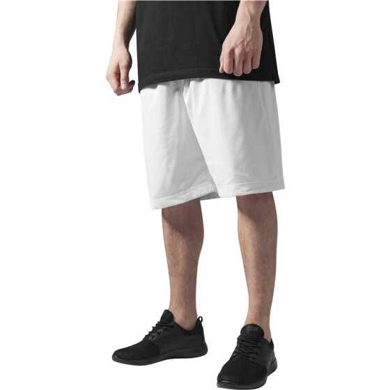 Urban Classics Bball Mesh Shorts, white
