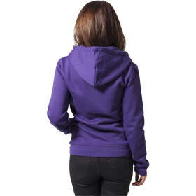 Urban Classics Ladies Zip Hoody, purple