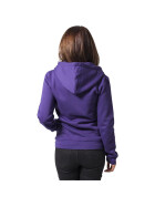Urban Classics Ladies Zip Hoody, purple
