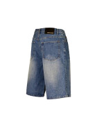 Urban Classics Basic Jeans Shorts, mdblue