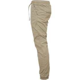 Urban Classics Cotton Twill Jogging Pants, beige