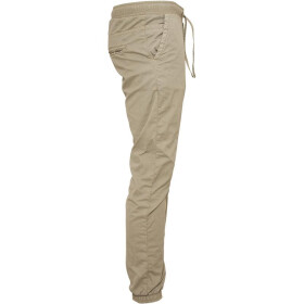 Urban Classics Cotton Twill Jogging Pants, beige