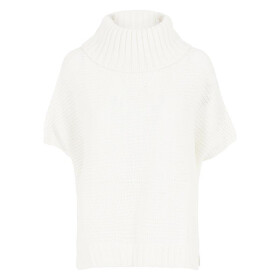 Urban Classics Ladies Knitted Poncho, offwhite