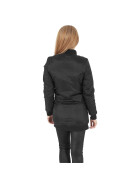 Urban Classics Ladies Long Bomber Jacket, black