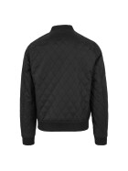 Urban Classics Diamond Quilt Honeycomb Jacket, black